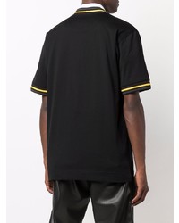 T-shirt girocollo nera di Fendi