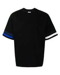 T-shirt girocollo nera di Coohem