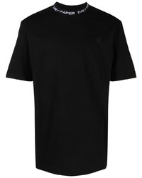 T-shirt girocollo nera di Daily Paper