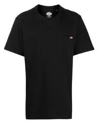 T-shirt girocollo nera di Dickies