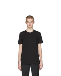 T-shirt girocollo nera di Dolce and Gabbana
