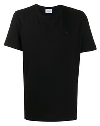 T-shirt girocollo nera di Dondup