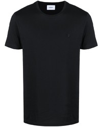 T-shirt girocollo nera di Dondup