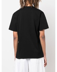 T-shirt girocollo nera di MAISON KITSUNÉ