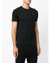 T-shirt girocollo nera di Le Coq Sportif
