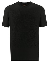 T-shirt girocollo nera di Ermenegildo Zegna XXX