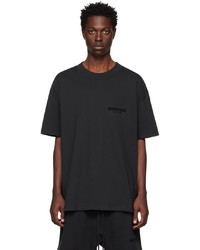 T-shirt girocollo nera di Essentials