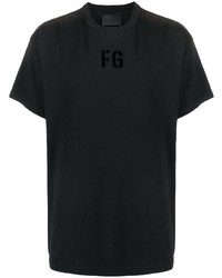 T-shirt girocollo nera di Fear Of God