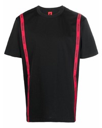 T-shirt girocollo nera di Ferrari