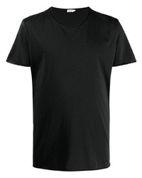 T-shirt girocollo nera di Filippa K