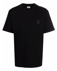 T-shirt girocollo nera di Filling Pieces