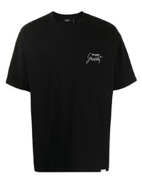 T-shirt girocollo nera di FIVE CM