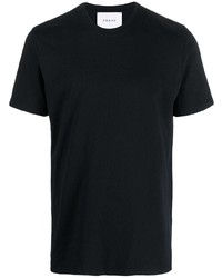 T-shirt girocollo nera di Frame
