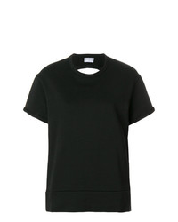 T-shirt girocollo nera di Gaelle Bonheur