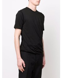 T-shirt girocollo nera di Junya Watanabe MAN