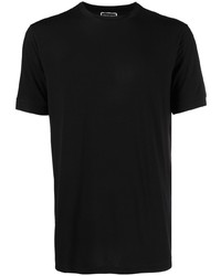 T-shirt girocollo nera di Giorgio Armani