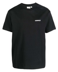 T-shirt girocollo nera di Gramicci