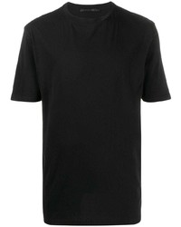 T-shirt girocollo nera di Haider Ackermann