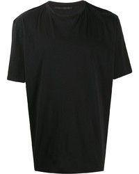 T-shirt girocollo nera di Haider Ackermann