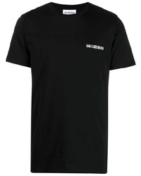 T-shirt girocollo nera di Han Kjobenhavn
