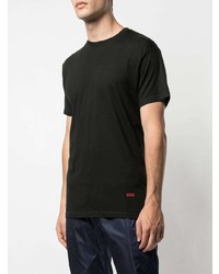T-shirt girocollo nera di Supreme