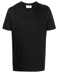 T-shirt girocollo nera di Harmony Paris