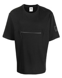 T-shirt girocollo nera di Helly Hansen