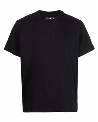 T-shirt girocollo nera di Hydrogen