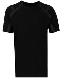 T-shirt girocollo nera di Isaac Sellam Experience