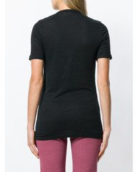 T-shirt girocollo nera di Isabel Marant Etoile