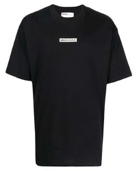 T-shirt girocollo nera di Izzue