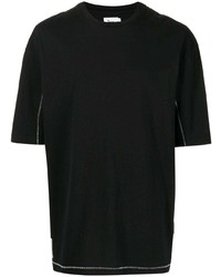 T-shirt girocollo nera di Izzue