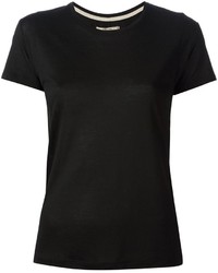 T-shirt girocollo nera di J Brand