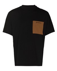 T-shirt girocollo nera di Jacquemus