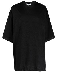 T-shirt girocollo nera di JORDANLUCA