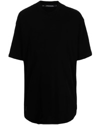 T-shirt girocollo nera di Julius