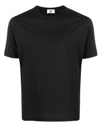 T-shirt girocollo nera di Kired