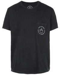 T-shirt girocollo nera di Local Authority