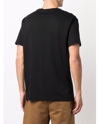 T-shirt girocollo nera di Polo Ralph Lauren