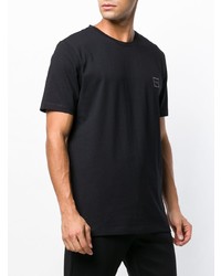 T-shirt girocollo nera di BOSS HUGO BOSS