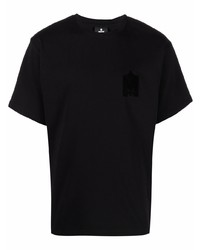 T-shirt girocollo nera di Mackage