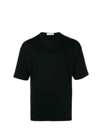 T-shirt girocollo nera di MACKINTOSH