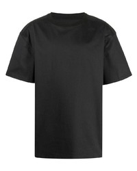 T-shirt girocollo nera di Maharishi