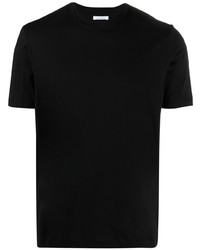 T-shirt girocollo nera di Malo