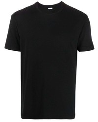 T-shirt girocollo nera di Malo