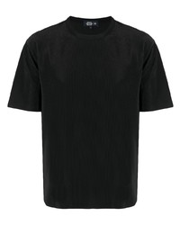 T-shirt girocollo nera di Man On The Boon.