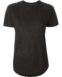 T-shirt girocollo nera di Marc by Marc Jacobs