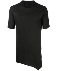 T-shirt girocollo nera di Masnada
