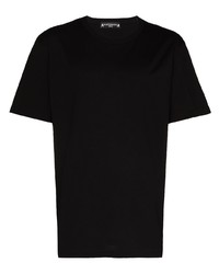 T-shirt girocollo nera di Mastermind Japan