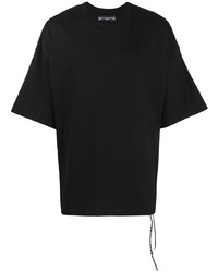 T-shirt girocollo nera di Mastermind World